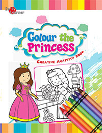 Creative Activity Book :Colour the Princess